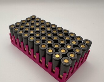 9mm Ammo Tray (3 Pack) – 3D Printed Stackable Ammo Holder Inserts for Storage Cases