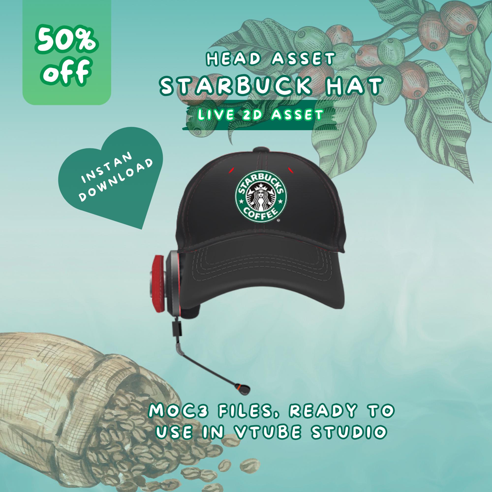 Starbucks Barista Hat Starbucks Barista Baseball Cap, One Size