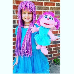 PATTERN Pigtail Crochet Wig Digital Download Newborn, 0-3 months, 6-9 months, 12 months, 12-18 months, toddler, youth/adult sizes.