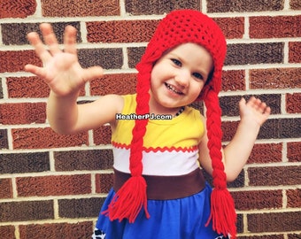 Any Size or Color Braided Wig Crochet for All Sizes Baby, Newborn, 3 Month, 6 Month, 12 Month, 18 Month, Toddler, Youth, Adult