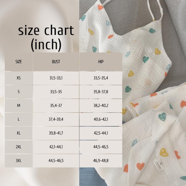 Muslinpyjamaset: Damskjorta och shorts i ekologisk bomull med blommönster bild 2