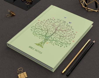 Diario de estudio bíblico del Árbol de la Vida: Cuaderno devocional cristiano