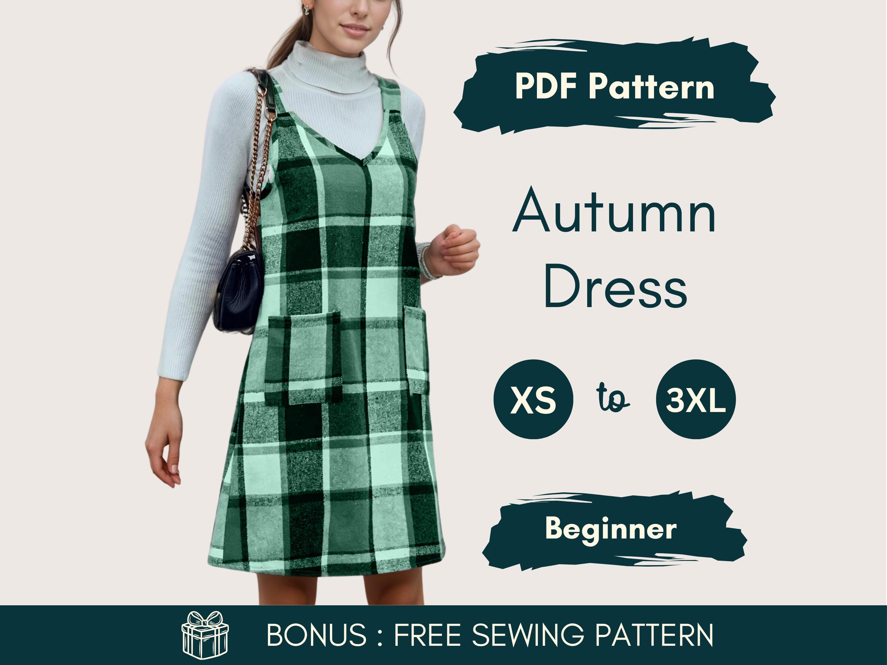 Plaid Jumper Dress - Etsy Plaid Jumper Dress - Etsy