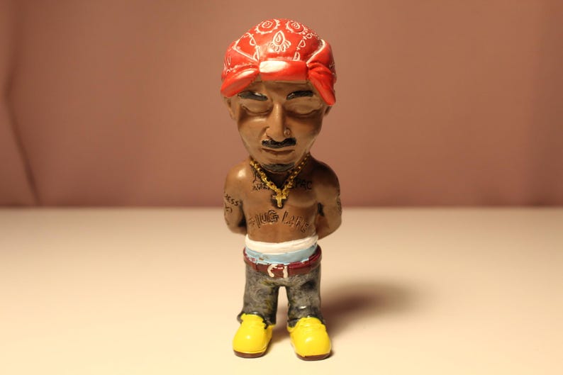 Tupac & Biggie : Mini Rapper Figures | Hip Hop Miniature Pac Figurine ...