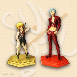 Seven Deadly Sins Anime Figures: Ban and Meliodas Model