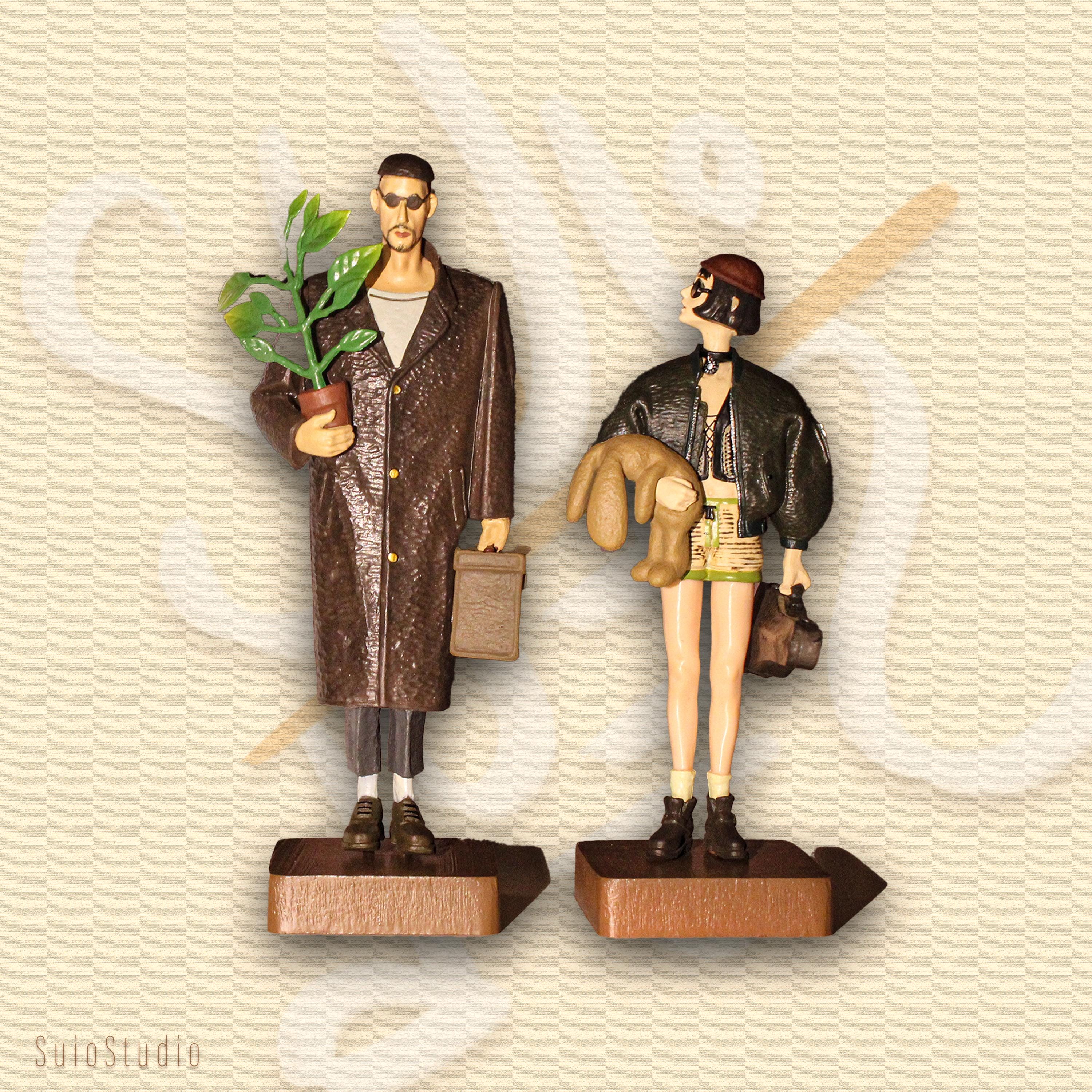 2-pack The Professional Leon Mathilda Figure Figurine