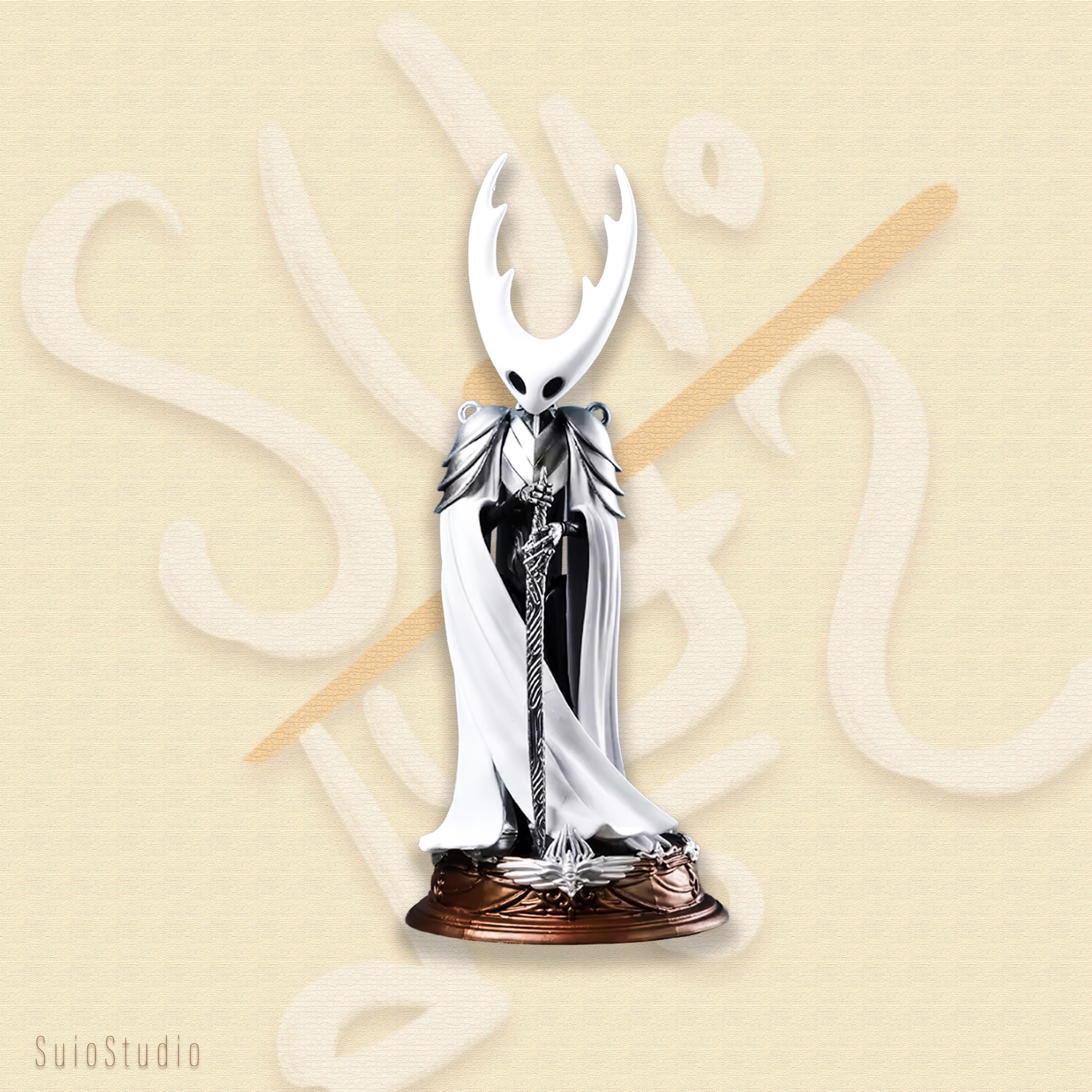 Hollow Knight 木製フィギュア やっと木製のホロウナイトのフィギュア完成した！ : r/HollowKnight