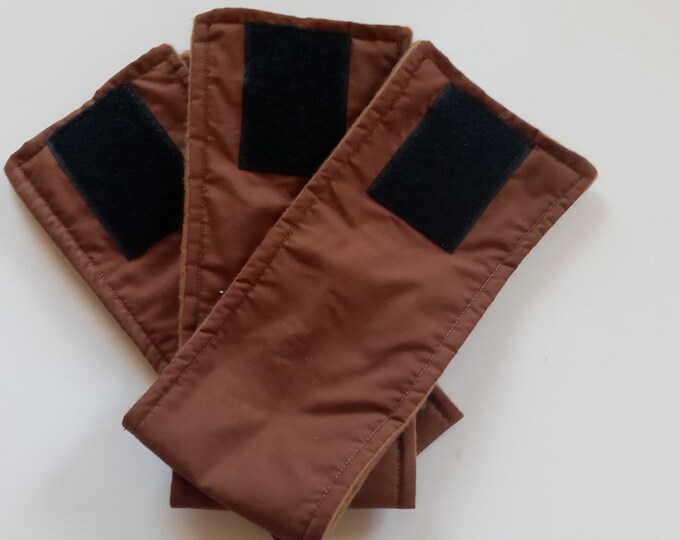 3 Dog Belly Bands, Male Dog Diaper, Clothes, Training, Housebreaking, BROWN Etsy
