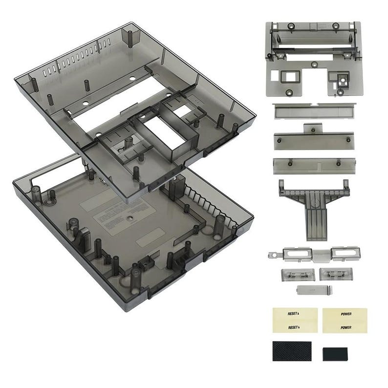 SNES Replacement Console Shell Colorful Multicolor Super Nintendo ...