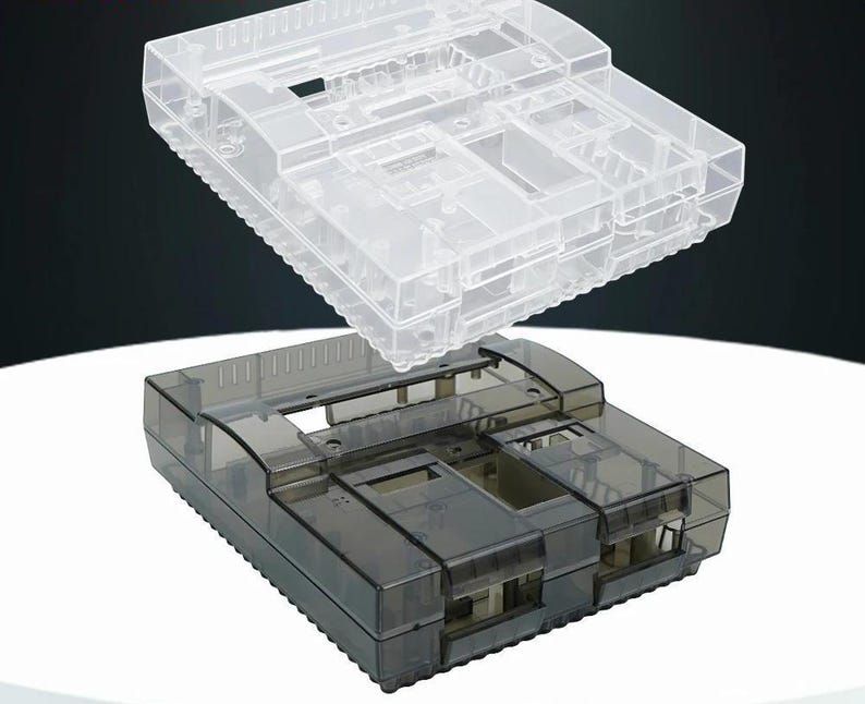 SNES Replacement Console Shell Colorful Multicolor Super Nintendo ...