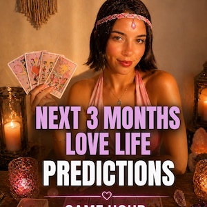 7 Predicciones Psíquicas | Lectura de Tarot Premium Personalizada | Amor, Trabajo, Dinero | Entrega Rápida en Etsy