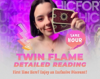 Detailed Twin Flame Reading Same Hour - Within 10 Minutes / Soul Connection Insights, Love Energy, Future Clarity, Honest Psychic Guidance