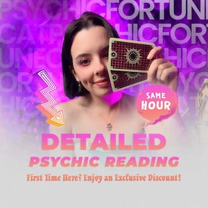 Same Hour Psychic Reading: Love, Career, Life Path (Digital)