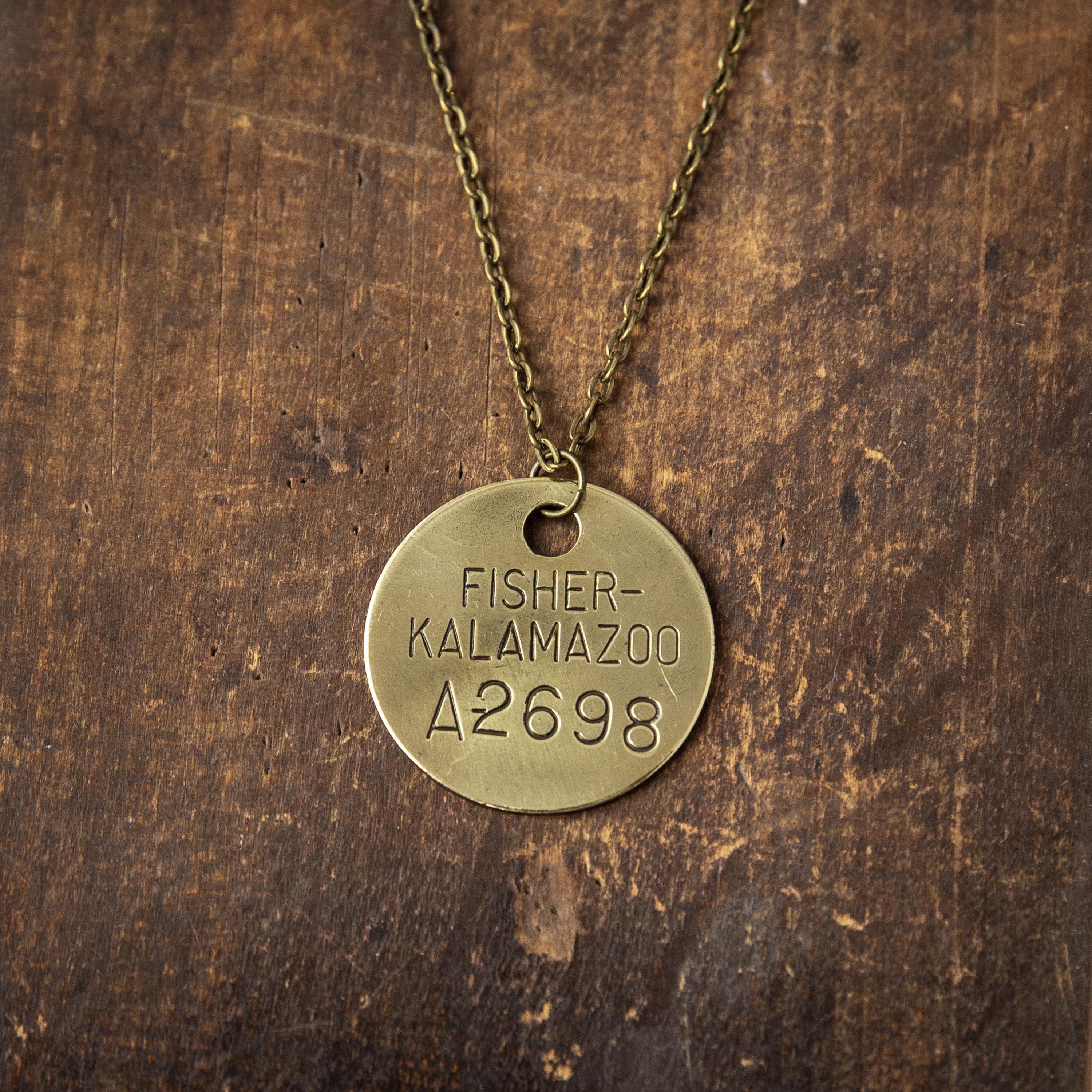Vintage General Motors Brass Tags - Etsy