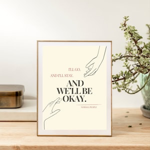 Normal People Print - DIGITAL DOWNLOAD