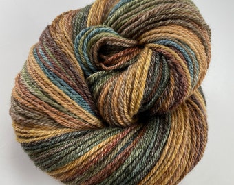 Autumn Rainbow Handspun Yarn DK 250 yds