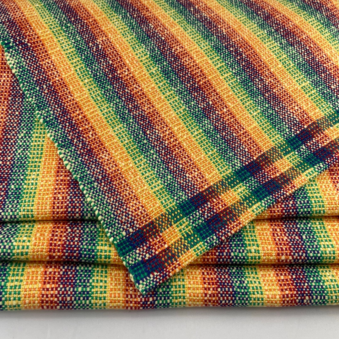 Handwoven Placemats Rainbow Crayons Sold Individually Etsy