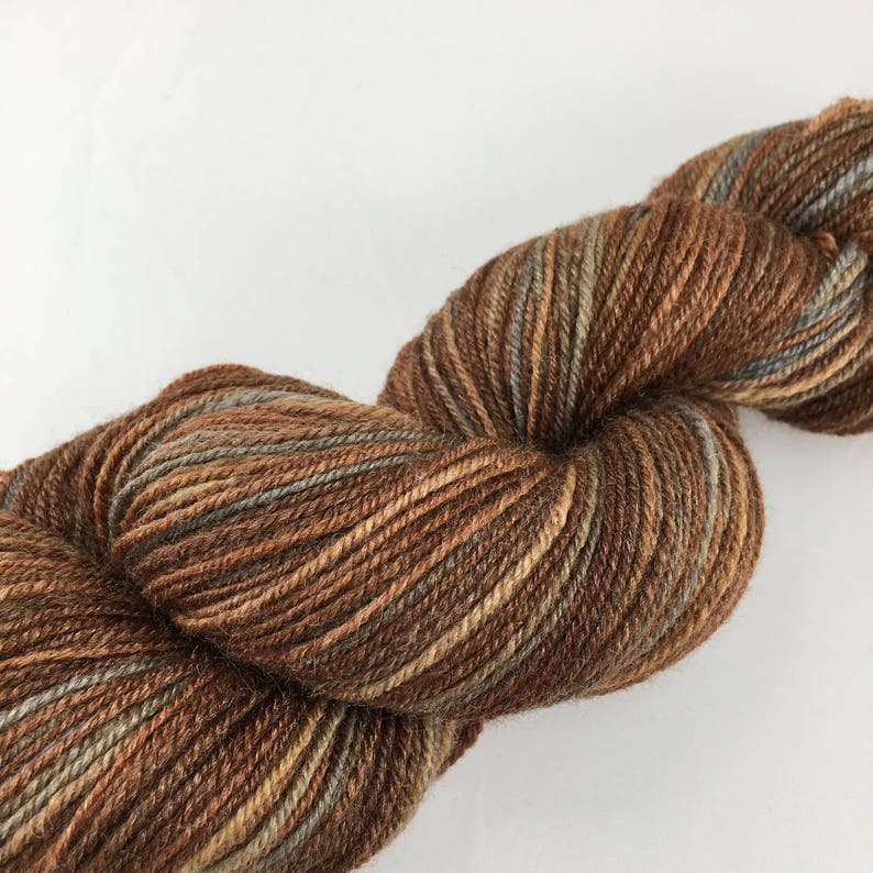 Precious Metals Handspun Yarn Fingering 290 yds