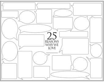personalized birthday present 40 reasons we love you etsy
