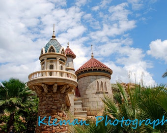 Disney World Magic Kingdom Ariel's Castle Magnet #1-READY TO SHIP