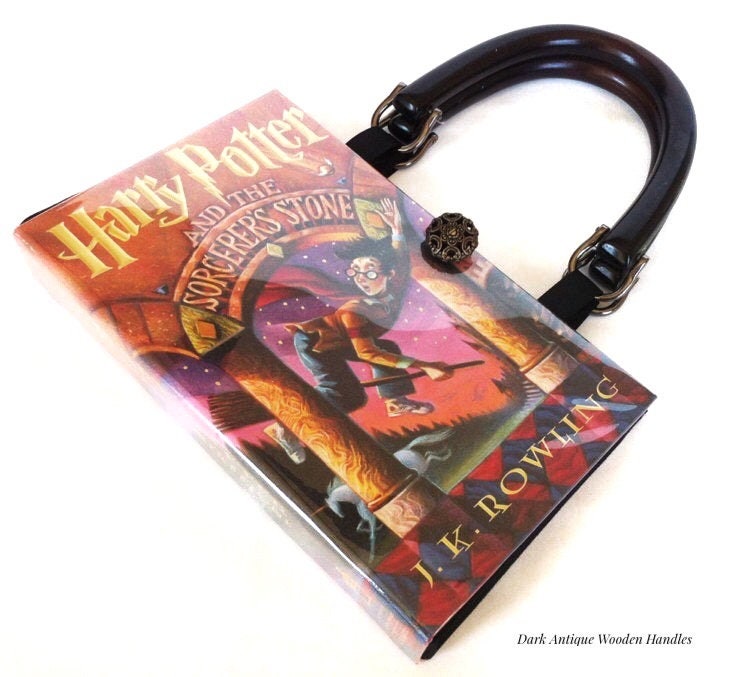 Harry Potter and the Sorcerer s Stone Recycled Book Purse Harry