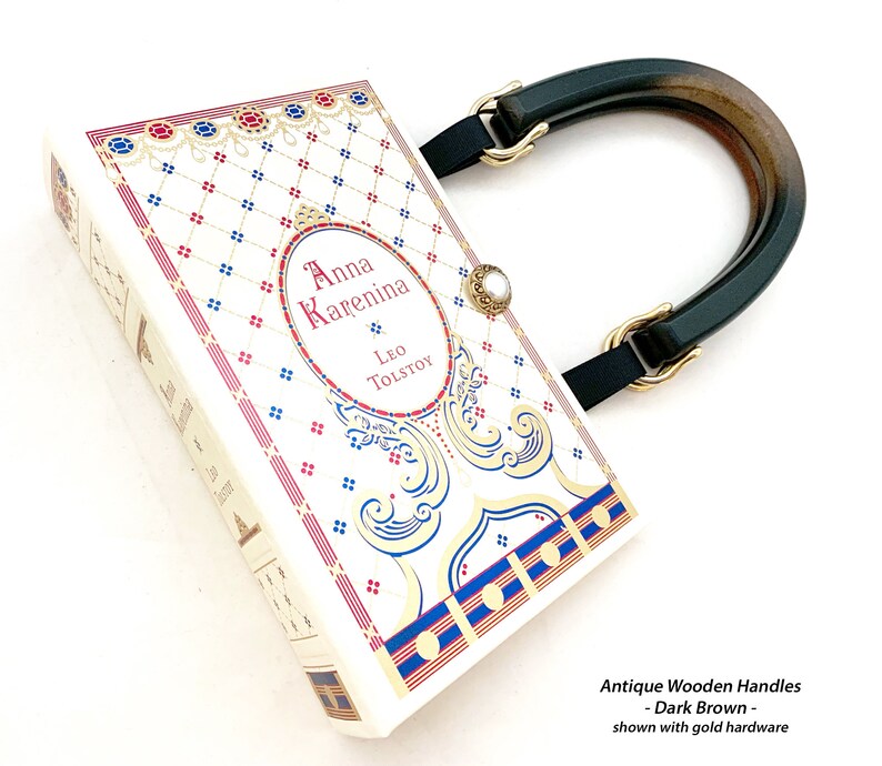 Anna Karenina Book Purse Anna Karenina Book Cover HandBag Etsy