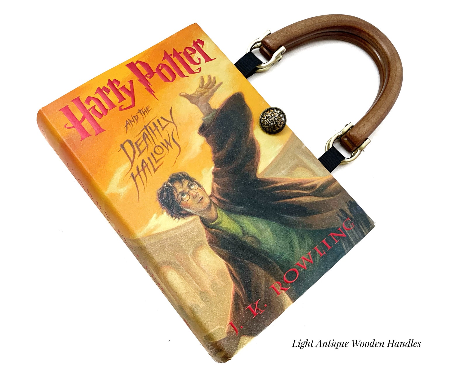 Harry Potter and The Deathly Hallows Book Purse Harry Potter Etsy