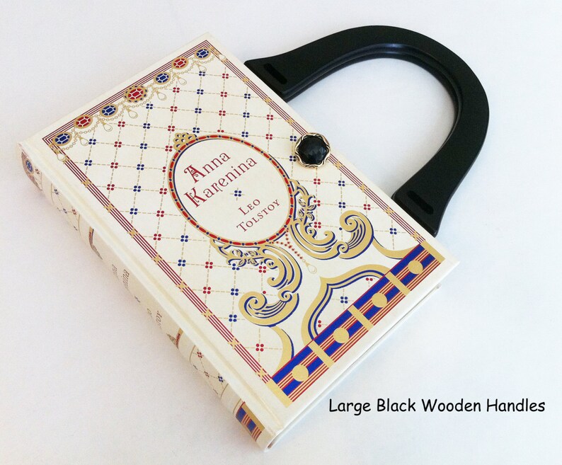 Anna Karenina Book Purse Anna Karenina Book Cover HandBag Etsy