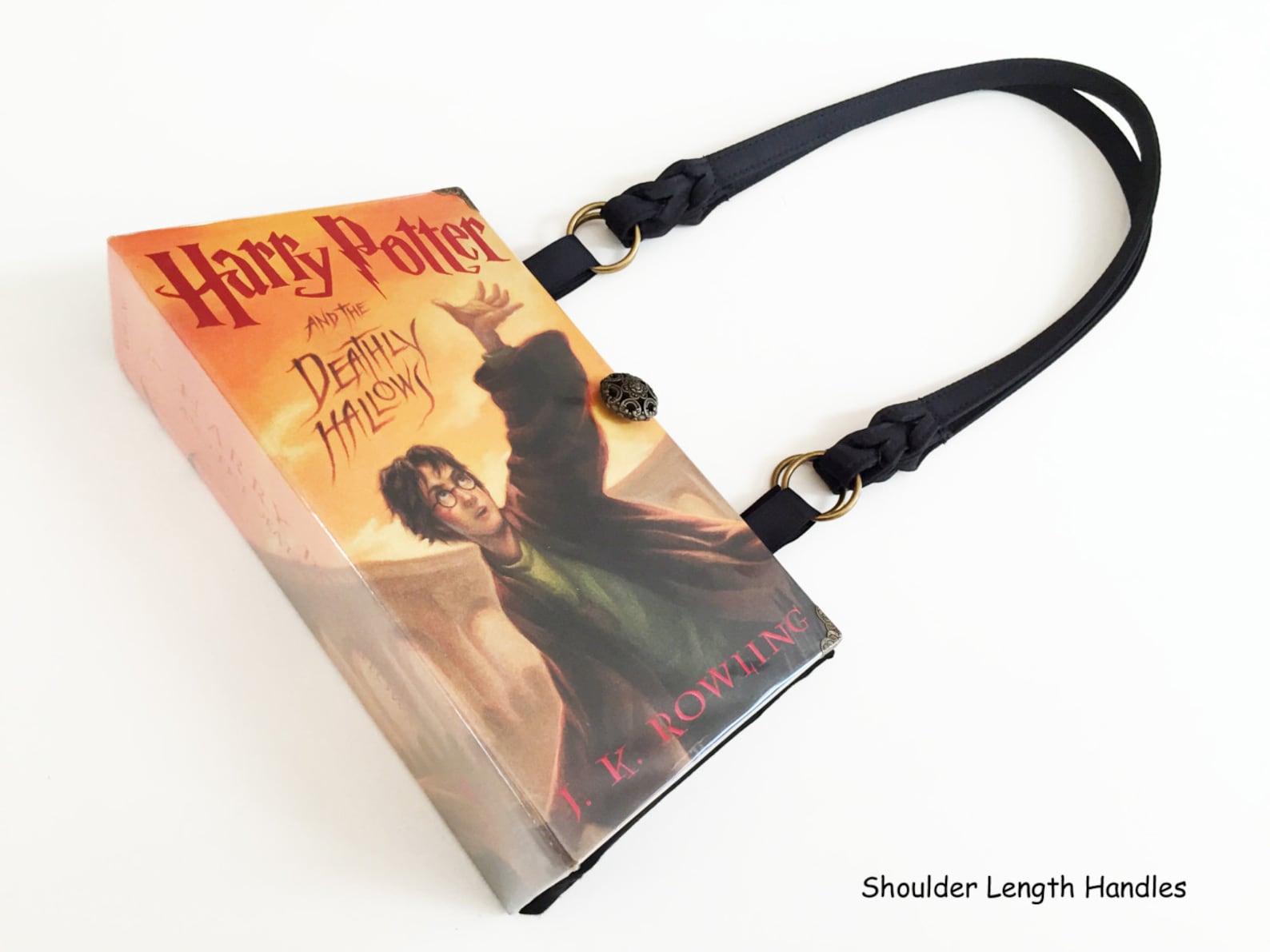 Harry Potter and The Deathly Hallows Book Purse Harry Potter Etsy