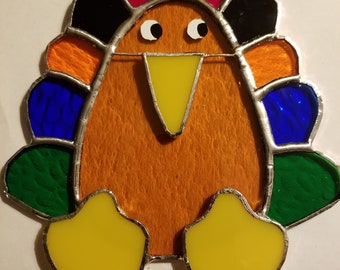 Stained Glass Turkey - Etsy