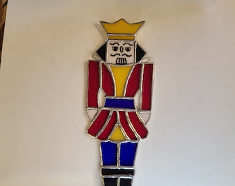 Stained glass Nutcracker