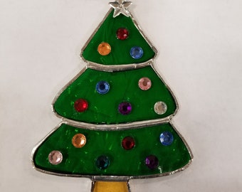 Stained Glass Christmas Tree