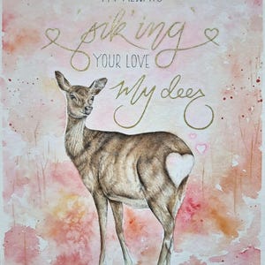 A4 Arte originale: 'Sik'ing Your Love'