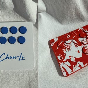 Street Fighter Hebelloser Controller, Hitbox, Mai, Chun-Li, Juri, Flatbox