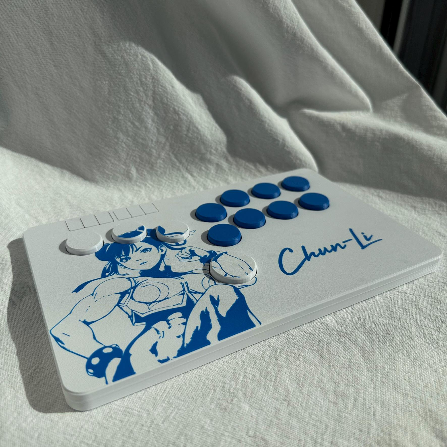 Street Fighter Leverless Controller, Hitbox, Mai, Chun-li, Juri ...