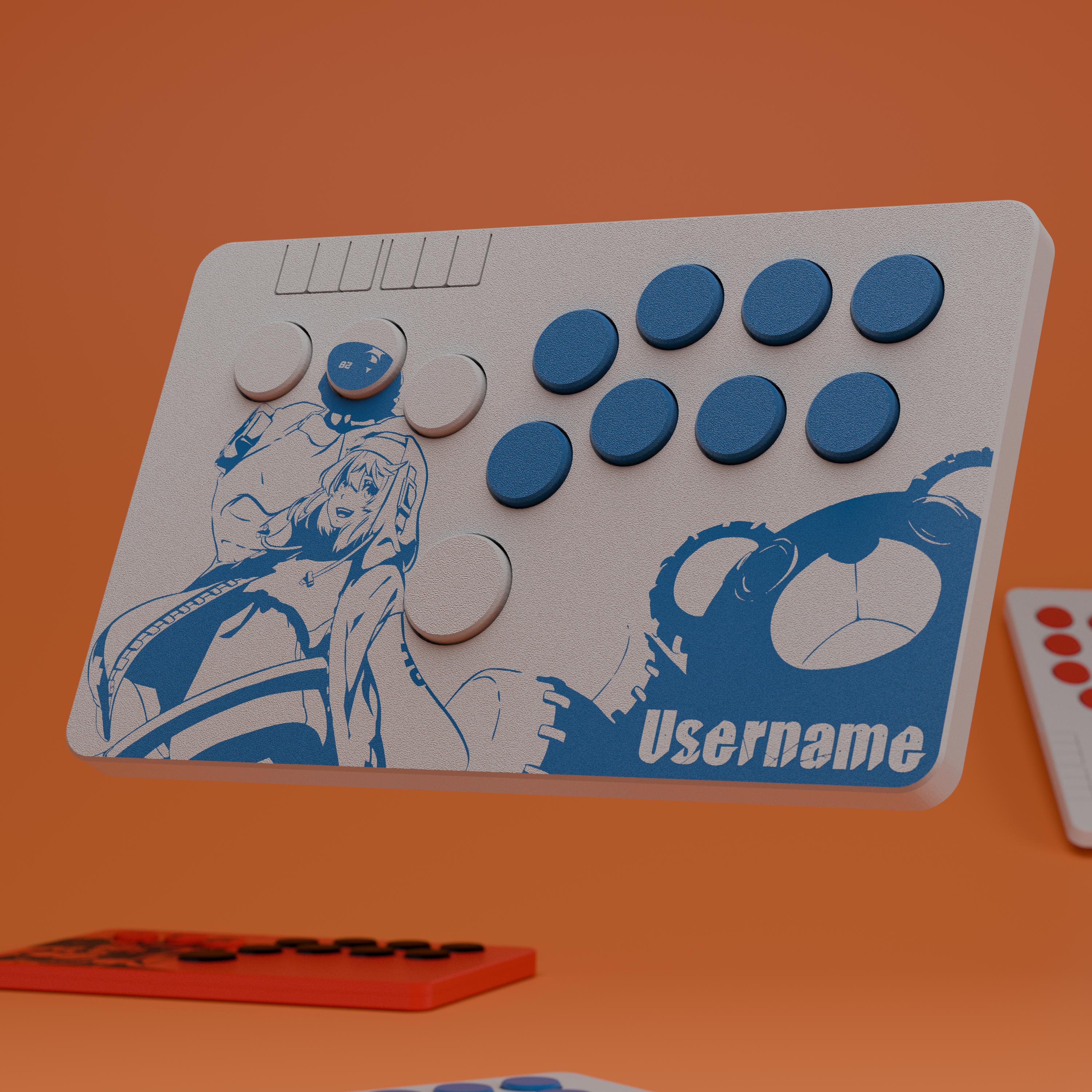 Hitbox Controller, Flatbox, Stickless Controller, Guilty Gear, Bridget ...