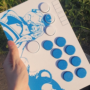 Hitbox Controller, Flatbox, Stickless Controller, Guilty Gear, Arcade Fighting Controller, Fightpad