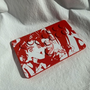 Hitbox Controller: Street Fighter Mai & Juri Artwork, Leverless Fightpad