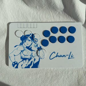 Chun Li Hitbox Controller: Leverless Arcade Fightpad