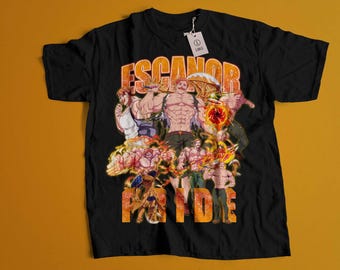 Unisex Meliodas T-Shirt, The Seven Deadly Sins T Shirt, Nanatsu no Taizai, Anime Shirt, Anime T-Shirt 03
