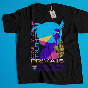 Vintage 90s Detective Conan anime tshirt 03