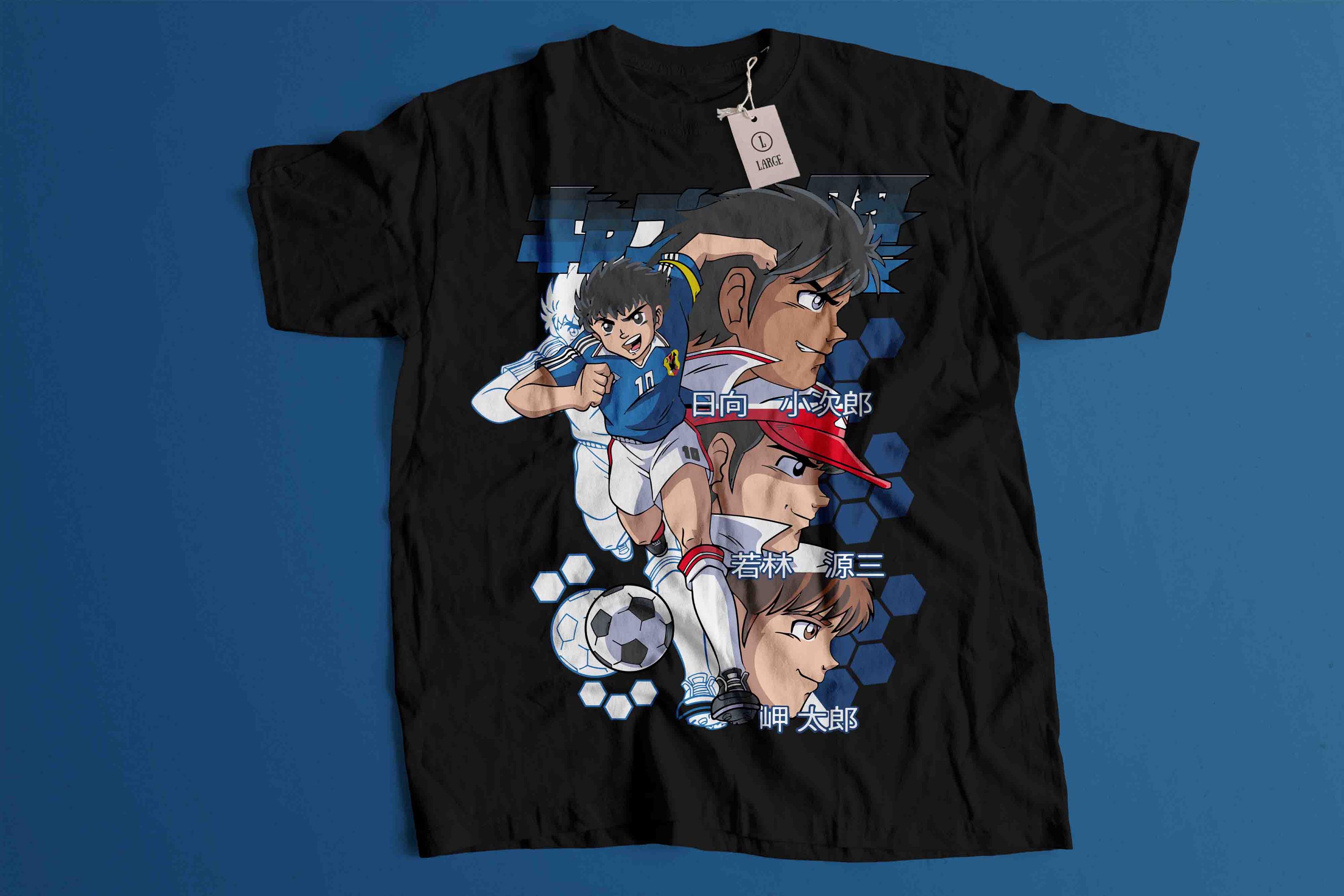 Affiche Olive Et Tom Captain Tsubasa - Poster Unicorn Français Manga Foot Japonnais, Qualité HD Fabriquée En France