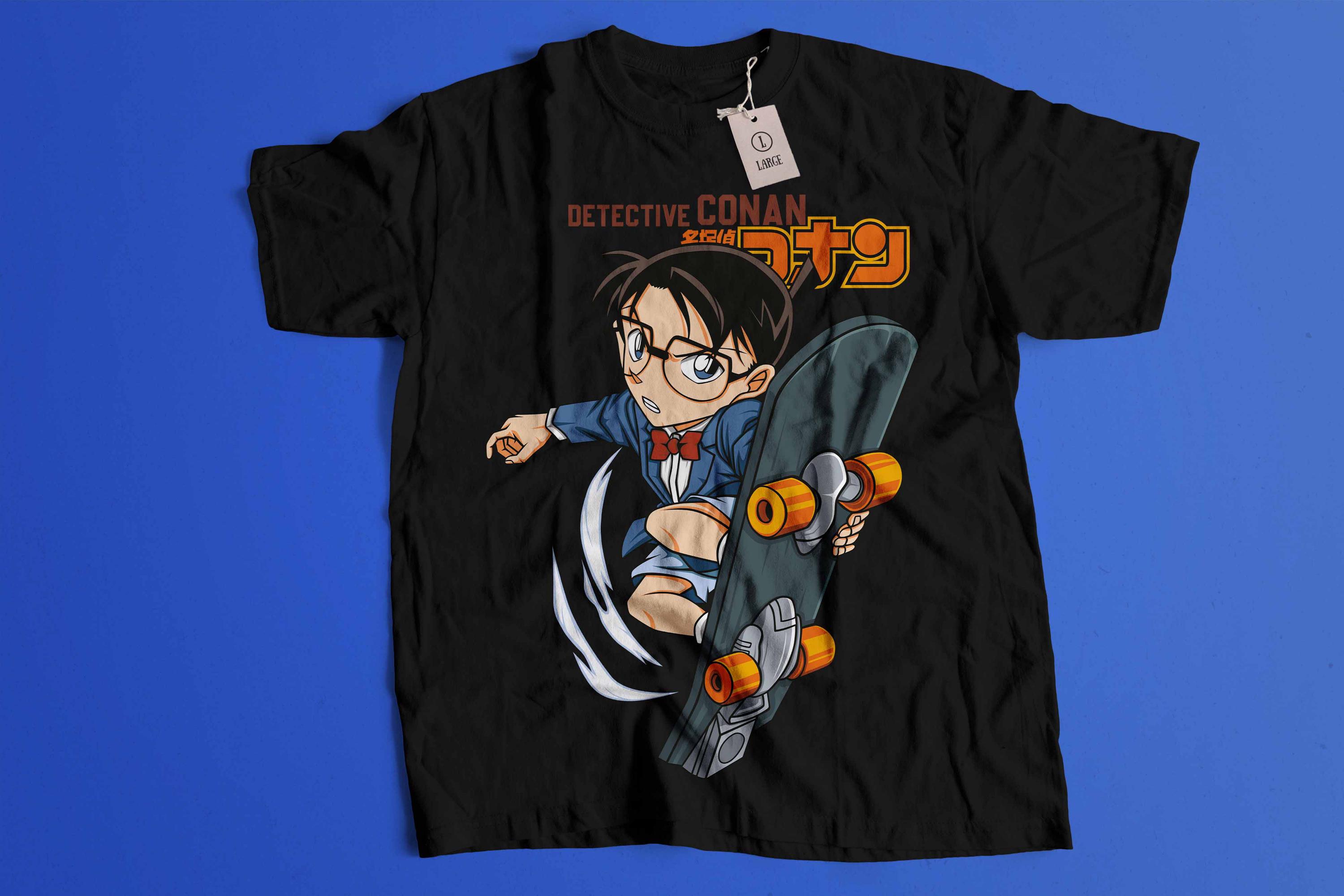 ヴィンテージ 90 年代名探偵コナン アニメ T シャツ 01 - Etsy 日本