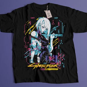 Cyberpunk Edgerunners Shirt Lucy - Etsy