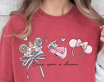 Comfort Colors Sleeping Beauty Shirt, Fairy Godmother Tee