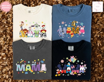 Camiseta de mamá Disney, Camiseta para viaje familiar a Disney, Camisetas Disney a juego, Camiseta de mamá Disney, Camiseta de vacaciones Disney, Conjunto familiar para Magic Kingdom
