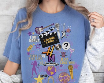 Camiseta retro del 20 aniversario de estrella del pop, camiseta gráfica para fans de la música, camiseta con estética de concierto Y2K, atuendo para viaje de chicas, regalo para fans de la cultura pop