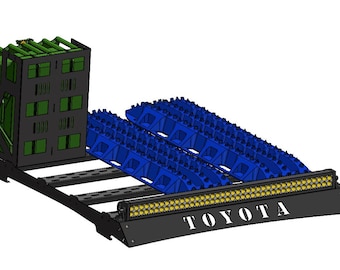 Umbra Magazine Holder, Sleek Minimalist Modernist Aluminum Peel