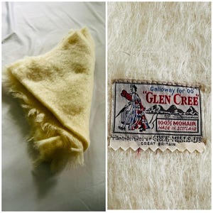 GLEN CREE モヘヤブランケット(L) Glen Cree Mohair Blanket - Etsy