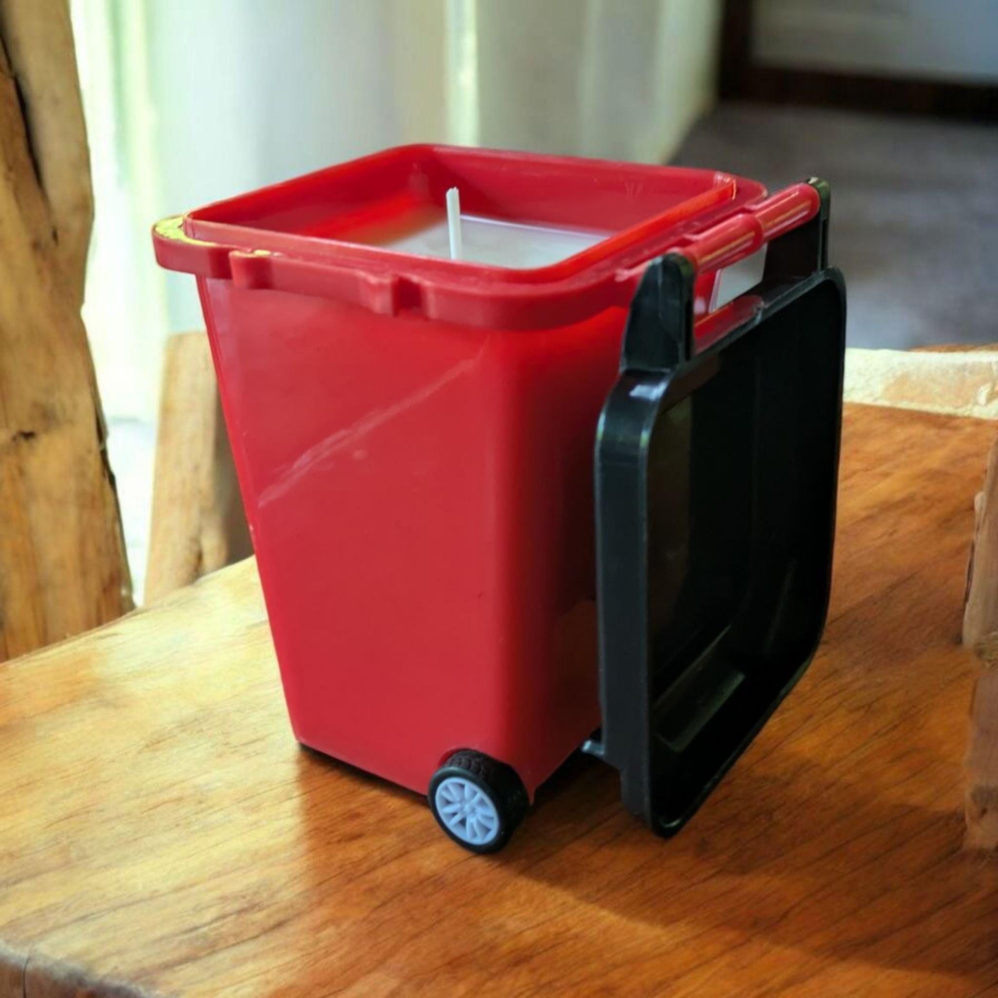 Aura 16 oz Dumpster Fire novelty Candle funny humorous gift.
